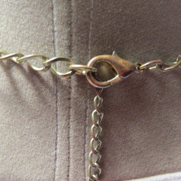 Apricot Colored Statement Necklace - Picture 8 of 8